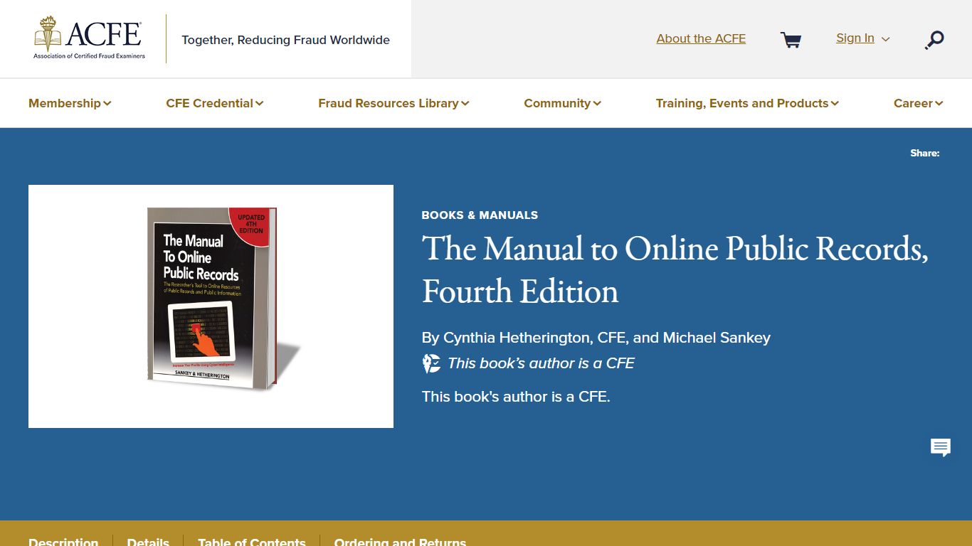 The Manual to Online Public Records, Fourth Edition