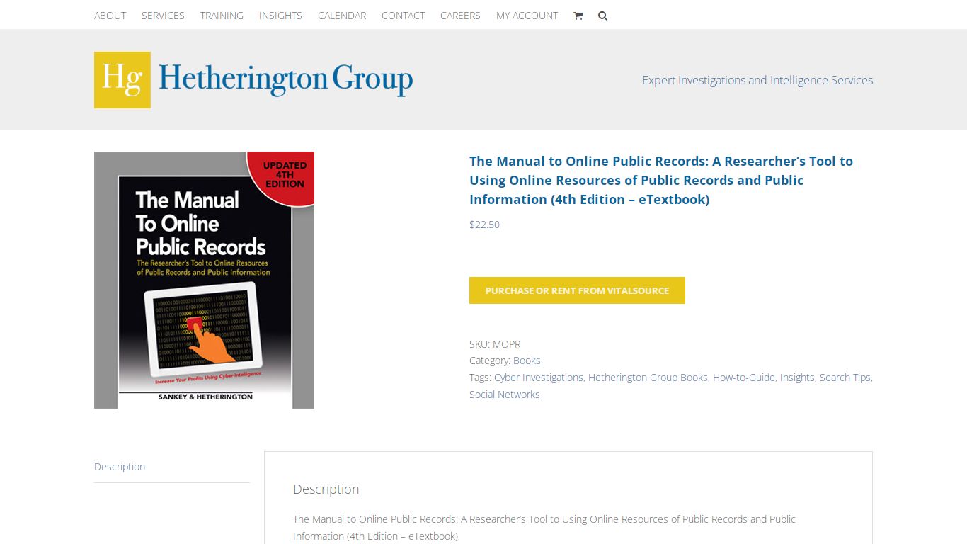 The Manual to Online Public Records: A Researcher’s Tool to Using ...
