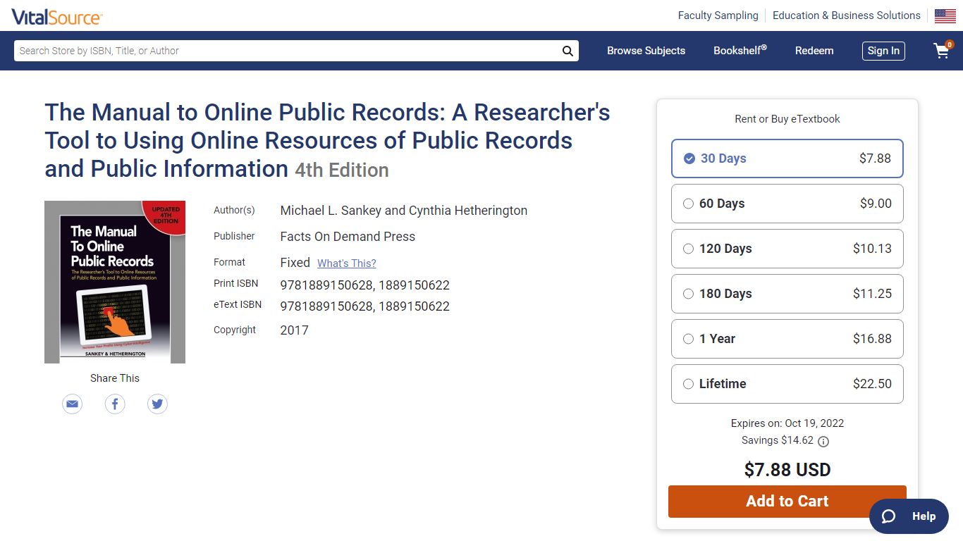 The Manual to Online Public Records: A Researcher's Tool to Using ...